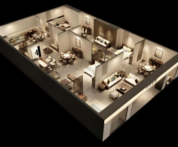 New Chinese Style Furniture Shop-ID:634000361