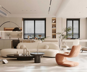 Modern A Living Room-ID:752928973