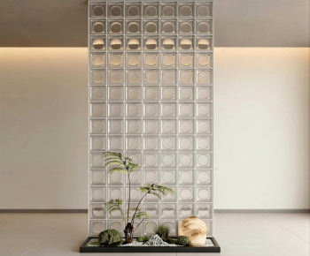 Modern Glass Screen Partition-ID:687612068