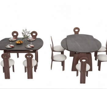 Modern Dining Table And Chairs-ID:956865073