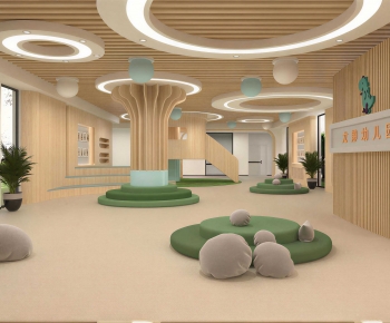 Modern Kindergarten Hall-ID:580194959