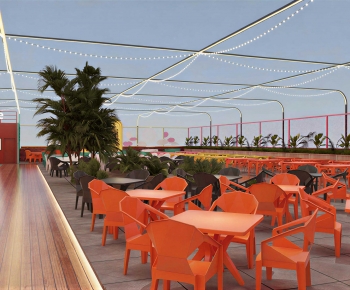Modern Restaurant-ID:932385928