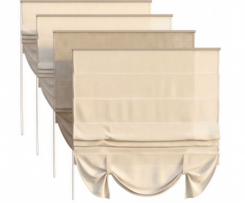 New Chinese Style Roman Curtain-ID:280756953