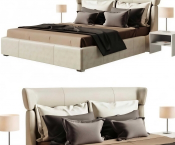 Modern Double Bed-ID:443295962