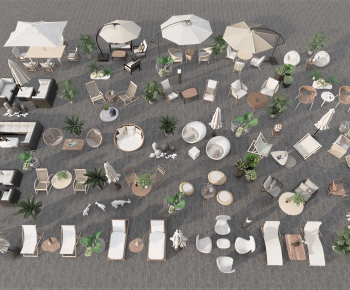 Modern Outdoor Tables And Chairs-ID:412341126