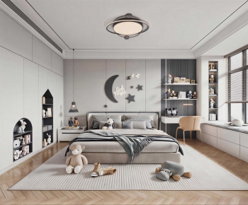 Modern Boy's Room And Son's Room-ID:508161077