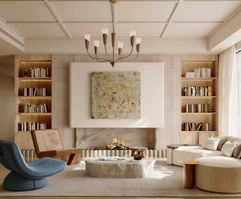 Modern A Living Room-ID:811120033