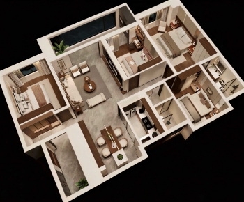 New Chinese Style A Bird's-eye View Of Home Decoration-ID:889974121