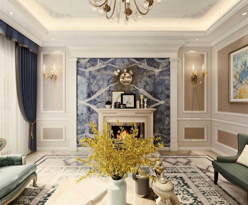 American Style A Living Room-ID:769335033