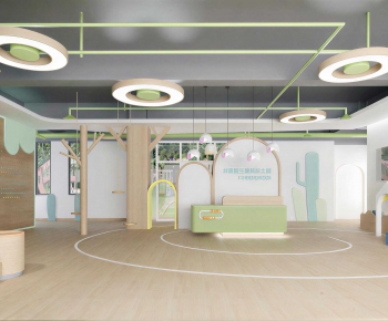 Modern Kindergarten Hall-ID:954787027