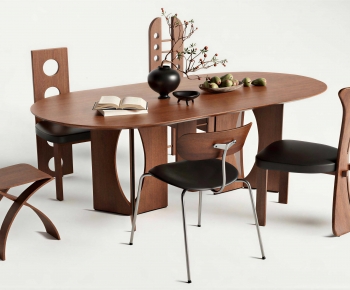 Modern Dining Table And Chairs-ID:144350596