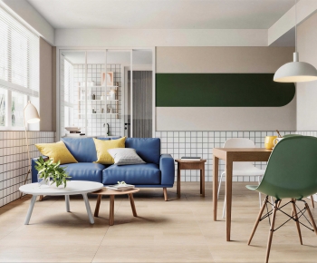 Nordic Style A Living Room-ID:904963974