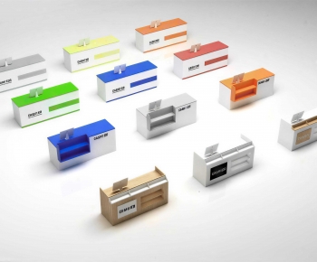 Modern Reception Desk-ID:559582951