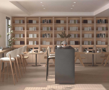 Modern Bookstore Book Bar-ID:479393961