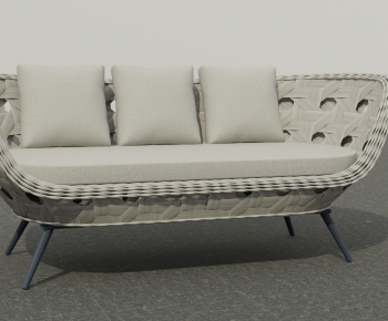 Modern Three-seat Sofa-ID:719592098
