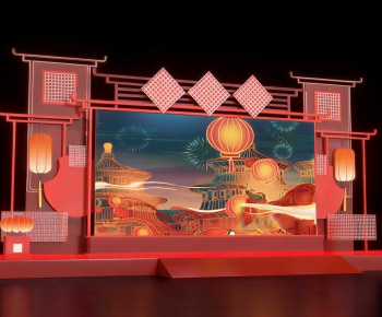 New Chinese Style Stage Performance-ID:572040086