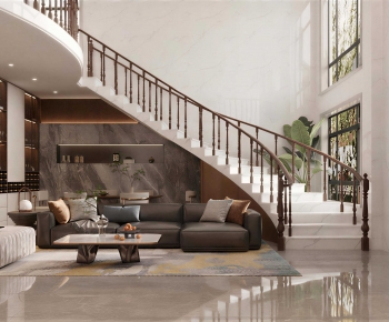 Modern A Living Room-ID:358591082