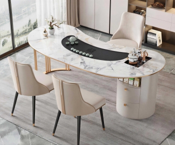 Modern Tea Tables And Chairs-ID:240962988