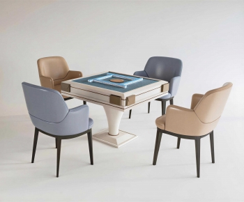 Modern Mahjong Tables And Chairs-ID:275727999