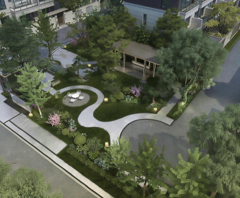 Modern Courtyard/landscape-ID:636841066
