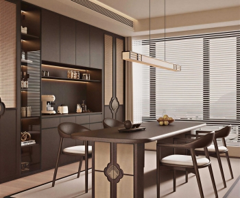 New Chinese Style Dining Room-ID:964174993