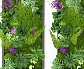 Modern Plant Wall-ID:970040081