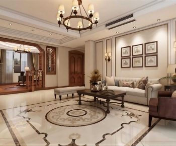 American Style A Living Room-ID:287643916