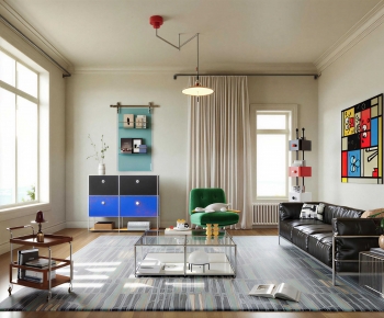 Modern A Living Room-ID:513174066