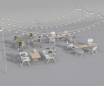 Modern Outdoor Tables And Chairs-ID:637206082