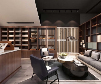 Modern Office Living Room-ID:806400062