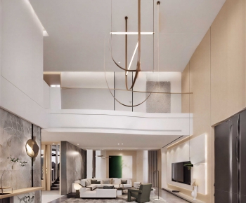 Modern A Living Room-ID:109909068