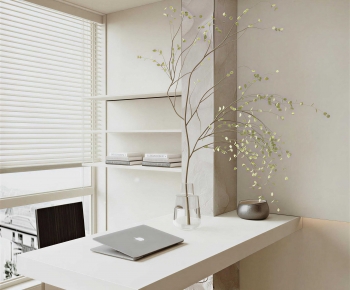 Modern Office Desk And Chair-ID:944721949