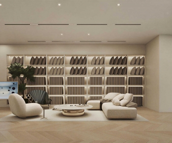 Modern Exhibition Hall-ID:242326971