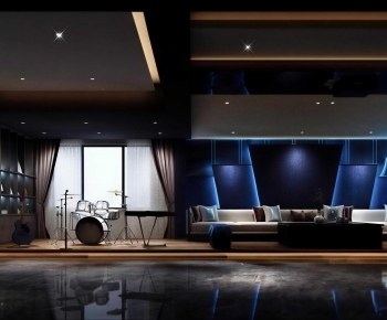 Modern Audiovisual Room-ID:475991013