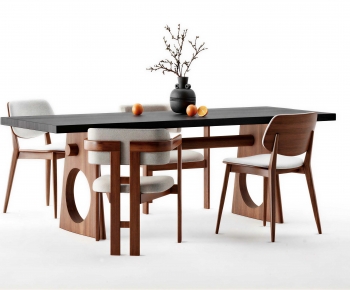 Modern Dining Table And Chairs-ID:543315892