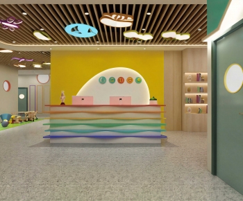 Modern Kindergarten Hall-ID:394571071
