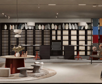 Modern Exhibition Hall-ID:124835015