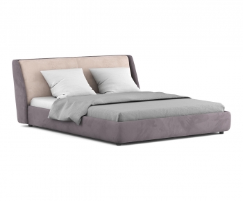 Modern Double Bed-ID:162630085