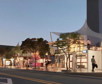 Modern Commercial Street-ID:952440023