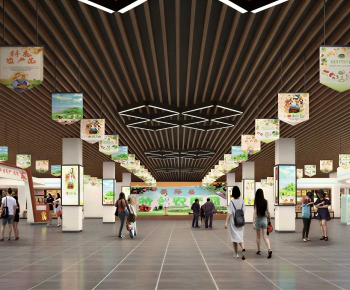 Modern Exhibition Hall-ID:897586119