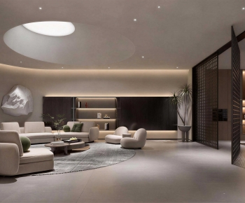 Wabi-sabi Style A Living Room-ID:331326019