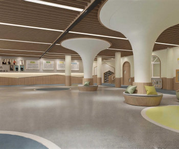 Modern Kindergarten Hall-ID:222601893