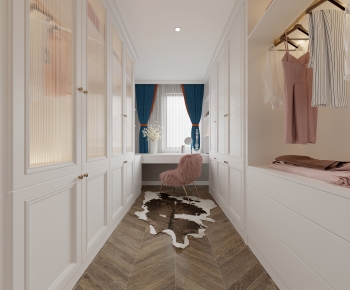 Simple European Style Clothes Storage Area-ID:977989912