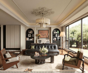 French Style A Living Room-ID:519831908