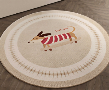 Modern Circular Carpet-ID:669178968