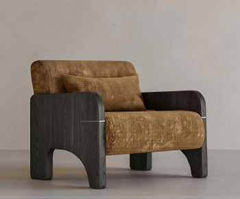 Wabi-sabi Style Single Sofa-ID:112458946