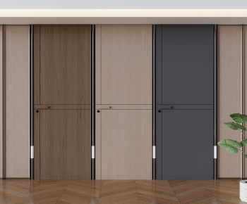 Modern Single Door-ID:990745078