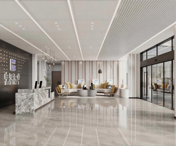 Modern Office Reception Desk-ID:361831238