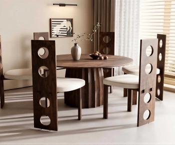 Modern Dining Table And Chairs-ID:732337006