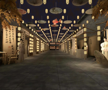 New Chinese Style Commercial Street-ID:276185048